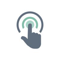Icons-62-01 Illustration of touch screen hand gesture